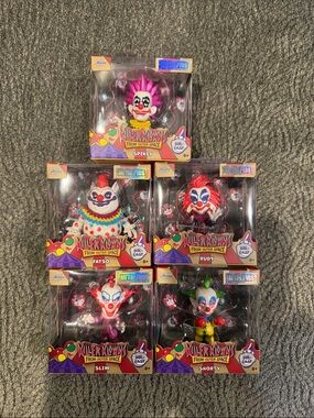 Killer Klowns From Outer Space Complete Collectible Clown Figures Set Of 5